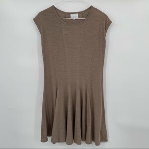 NEW! Kinly Swing Hem Taupe Dress